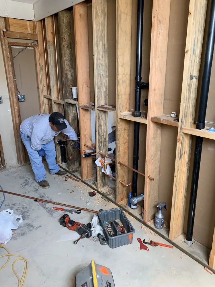 Commercial rough-in plumbing for Commercial Plumbing in Wareham